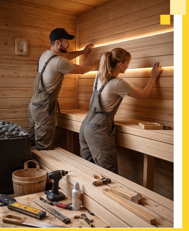 Дизайн саун и бань под ключ с индивидуальным проектом в Томске