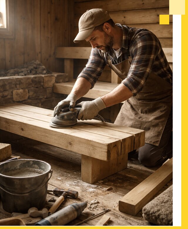 Ремонт бань под ключ в Томске с гарантией качества и сроков