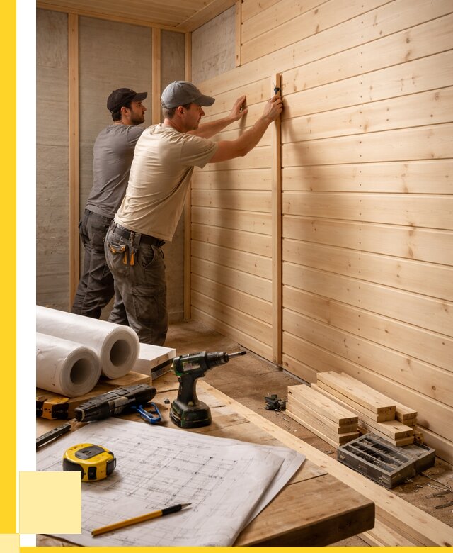 Обшивка бани вагонкой в Томске от 1311 р., ЭриданТмс