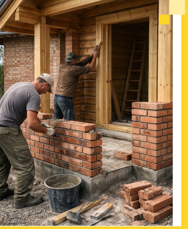 Строительство кирпичных бань под ключ в Томске с гарантией качества