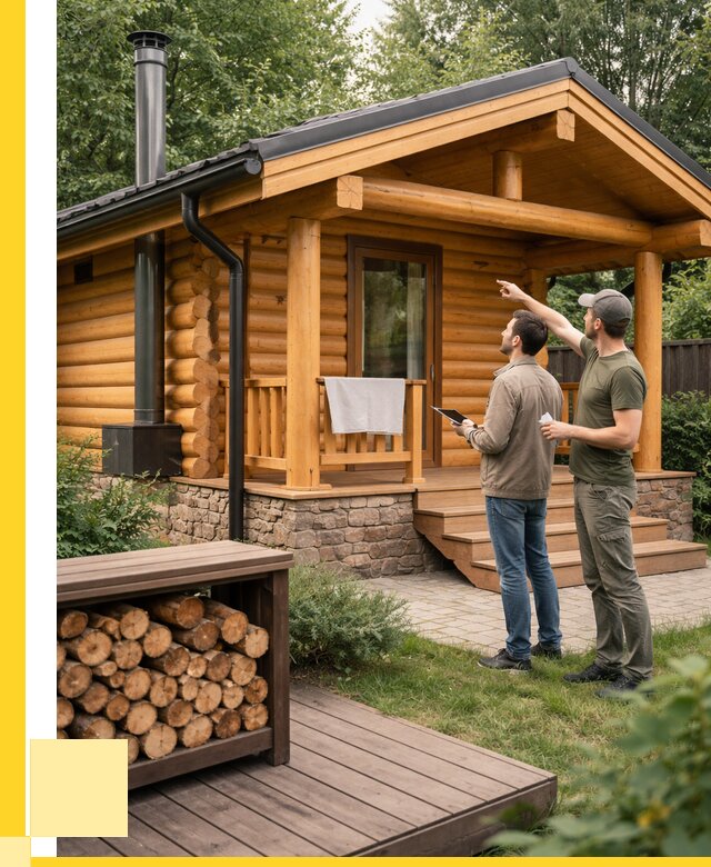 Бани для дачи под ключ в Томске от 273175 р. | ЭриданТмс