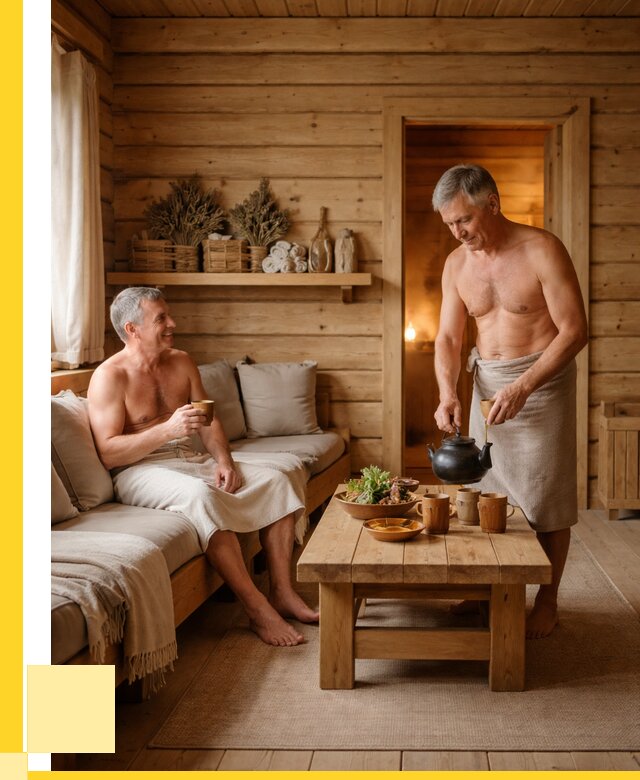 Бани с комнатой отдыха под ключ в Томске от 491715 р. | ЭриданТмс