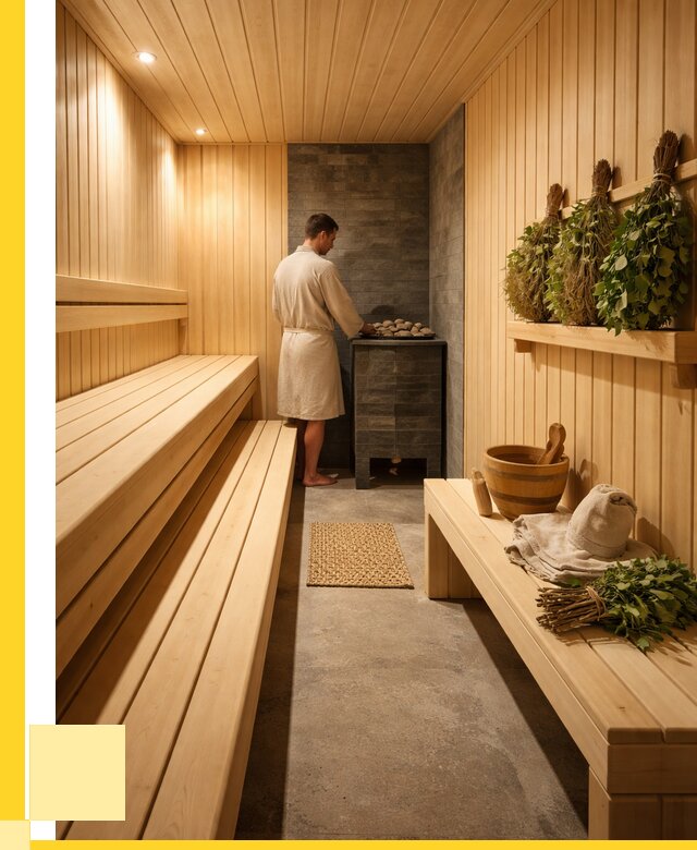 Отделка парной под ключ в Томске от 382445 р. | ЭриданТмс