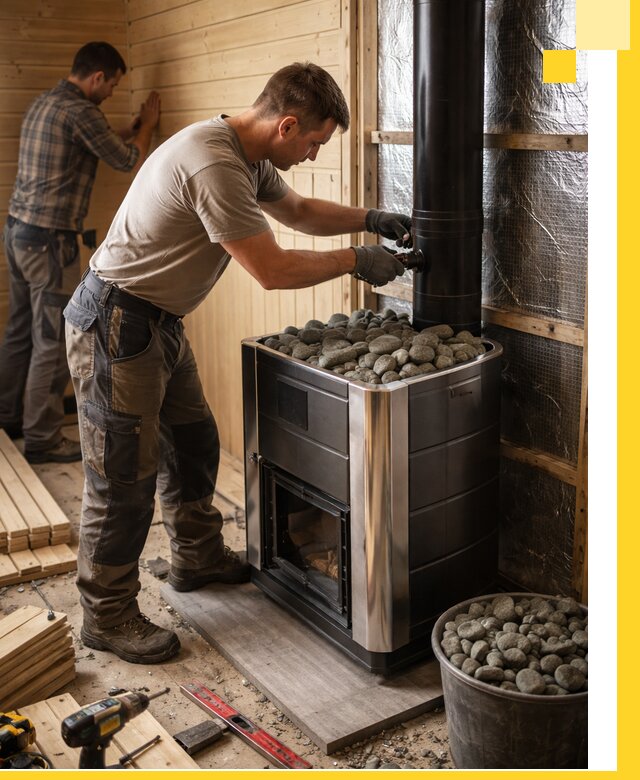 Проектирование и строительство парилок для бани в Томске под ключ