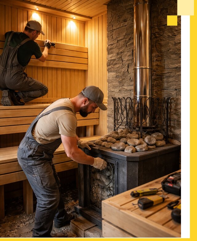 Комплексный дизайн бань, саун и зон отдыха в Томске