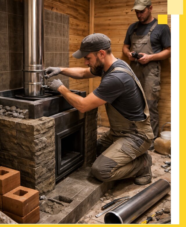 Изготовление и установка банных печей под ключ в Томске