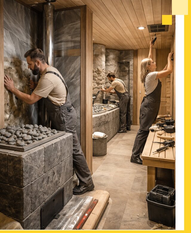 Строительство бань и SPA процедур в Томске под ключ и отделкой
