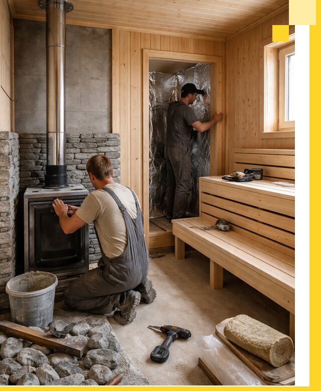 Строительство и изготовление бань под ключ в Томске