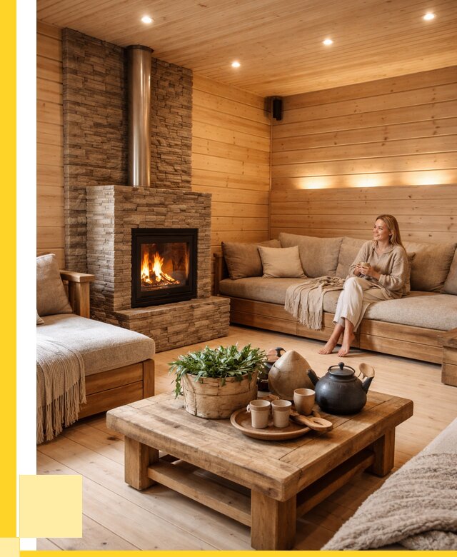 Проект бани с комнатой отдыха в Томске от 38245 р. | ЭриданТмс