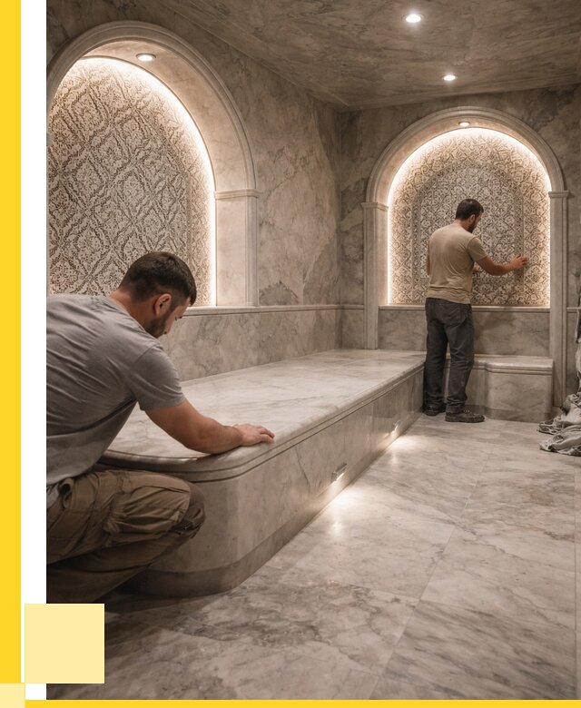 Турецкие бани под ключ в Томске от 273175 р. | ЭриданТмс