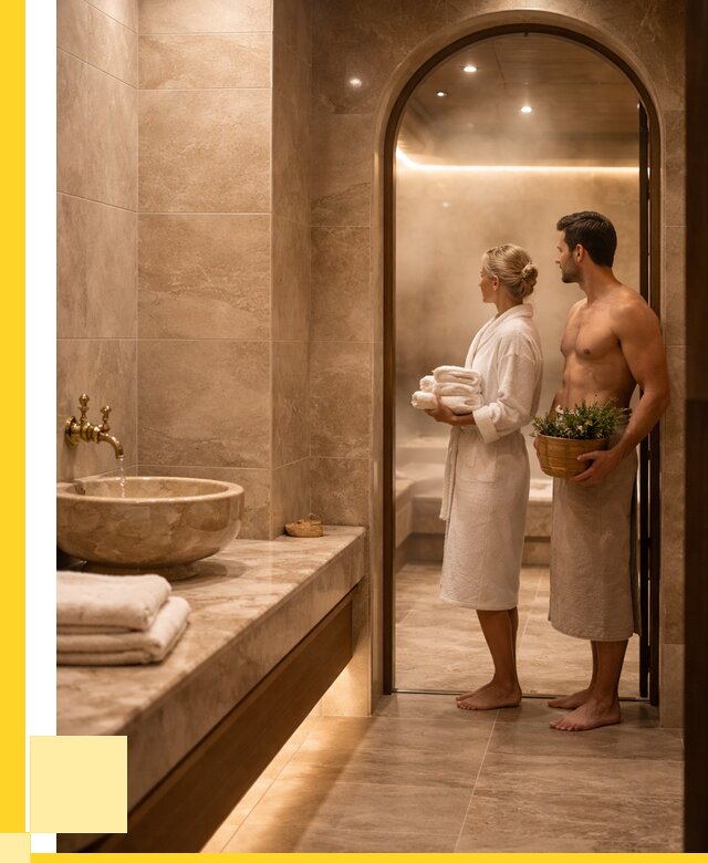 Проект и монтаж сауны и хамама в Томске от 382445 р., ЭриданТмс