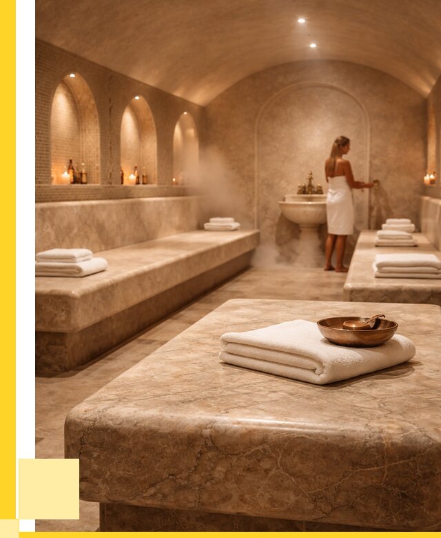 Лежаки для хамама в Томске под ключ от 38245 р. | ЭриданТмс