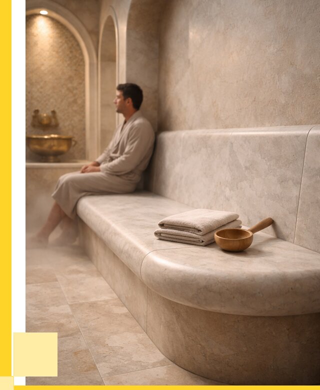 Сиденья для хамама в Томске под ключ от 13112 р. | ЭриданТмс