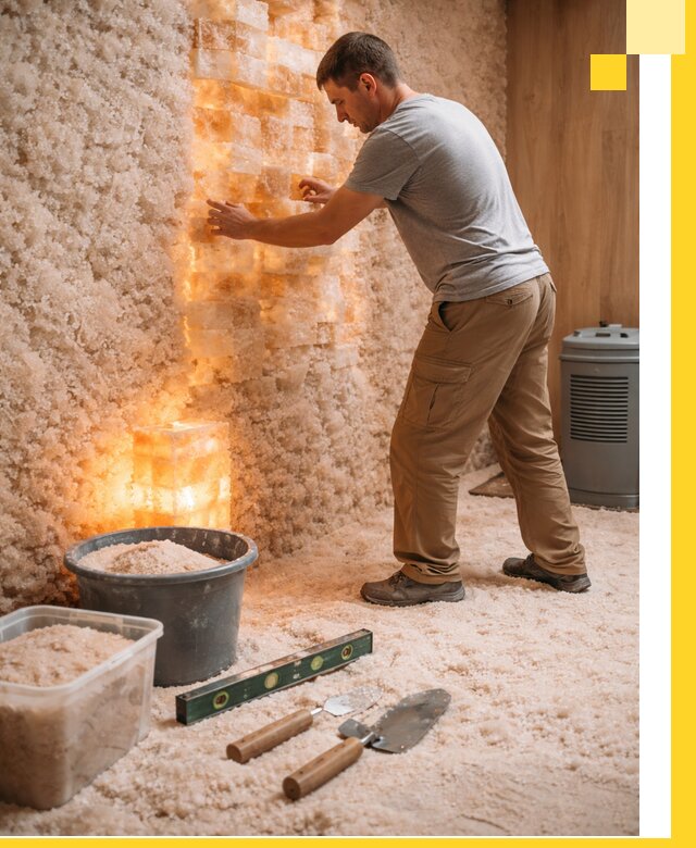 Проектирование и монтаж соляных комнат в Томске под ключ